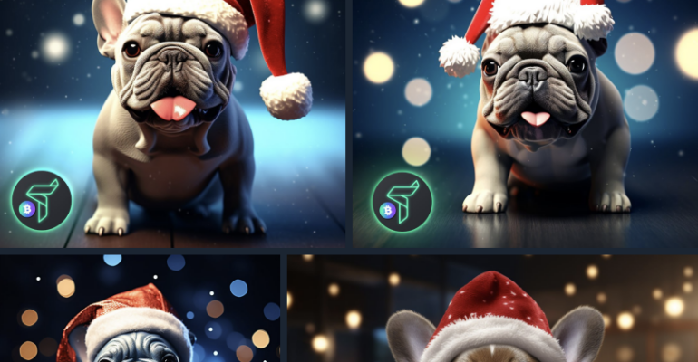 NFT-like puppy cards, with unlockable BitcoinTAF.com prizes within each, all winnable via our Gleam contest!