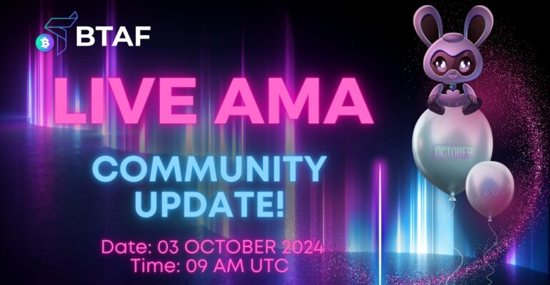 October AMA BTAF token