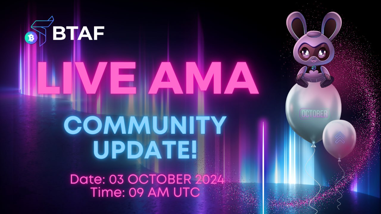 October AMA BTAF token